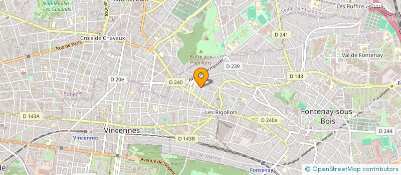 localisation de l'entreprise DTIS DIGITAL TRANSFORMATION & INTREGRATION SOLUTION à FONTENAY-SOUS-BOIS