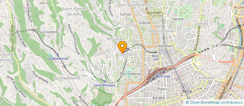 localisation de l'entreprise DTK CONSULTING  NICE