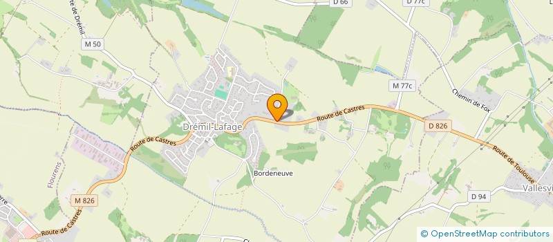 localisation de l'entreprise DTKVP  DREMIL-LAFAGE