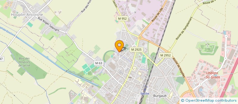 localisation de l'entreprise DTL  SECLIN