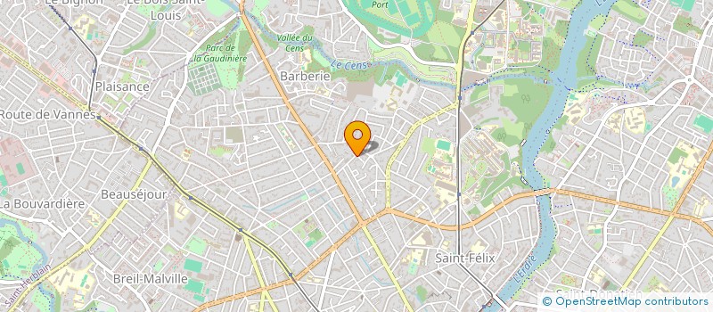 localisation de l'entreprise DTL  NANTES