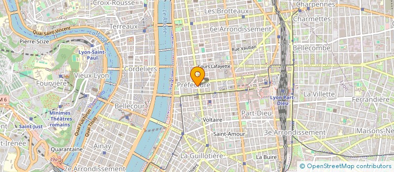 localisation de l'entreprise DTL  LYON