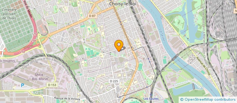 localisation de l'entreprise DTLNA à CHOISY-LE-ROI