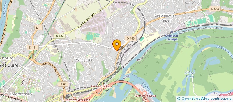 localisation de l'entreprise DTM  CALUIRE-ET-CUIRE