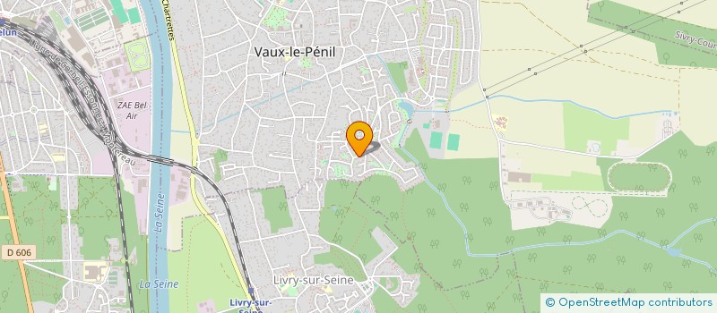 localisation de l'entreprise DTM ENERGIE  VAUX-LE-PENIL