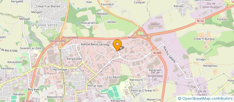 localisation de l'entreprise DTM TRANSPORT  GOUESNOU