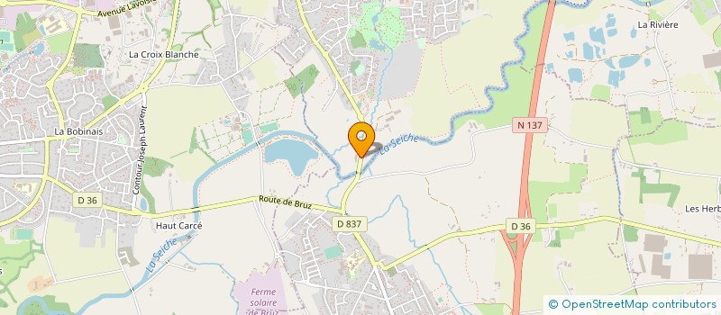 localisation de l'entreprise DTMA  CHARTRES-DE-BRETAGNE