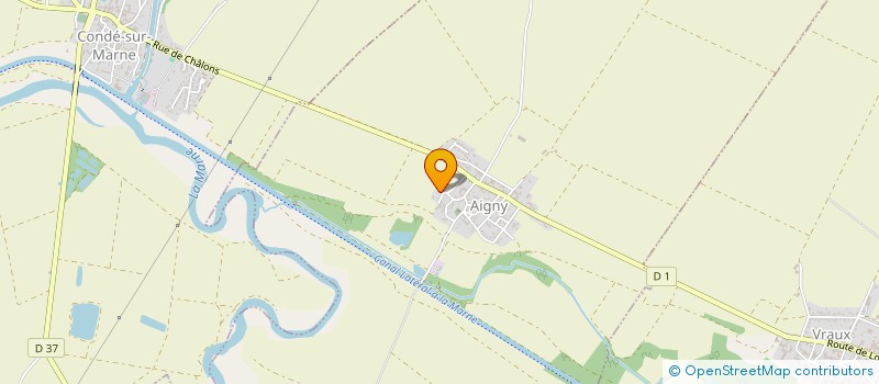 localisation de l'entreprise DTMX  AIGNY