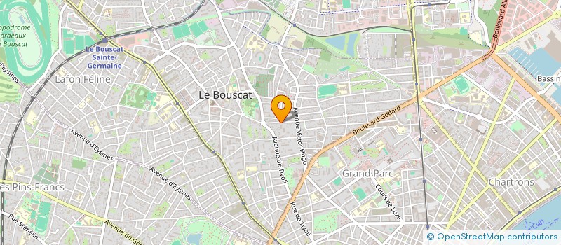 localisation de l'entreprise DTO CAPITAL à LE BOUSCAT