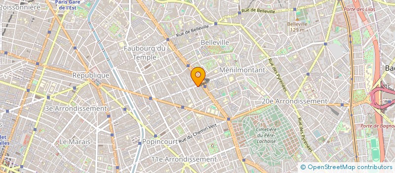 localisation de l'entreprise DTOS  PARIS
