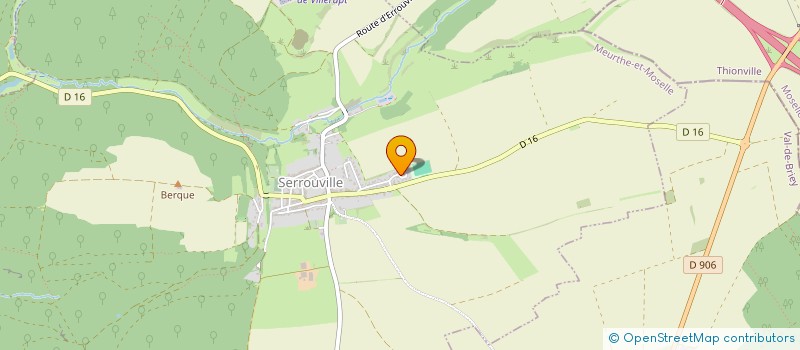 localisation de l'entreprise DTP AMENAGEMENT  AUDUN-LE-ROMAN