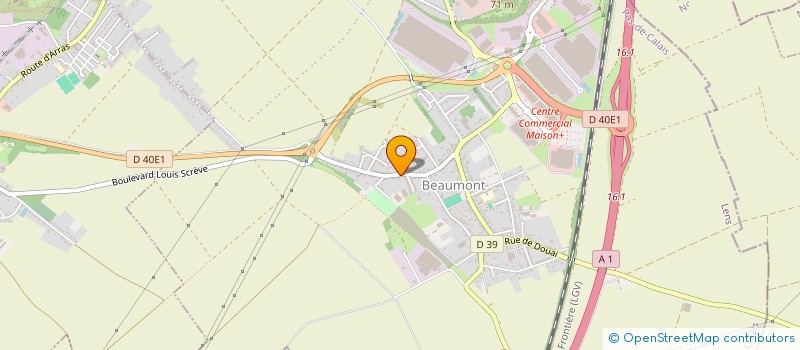 localisation de l'entreprise DTP62  TANGRY