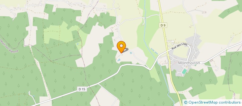 localisation de l'entreprise DTPM  MONTHOIRON