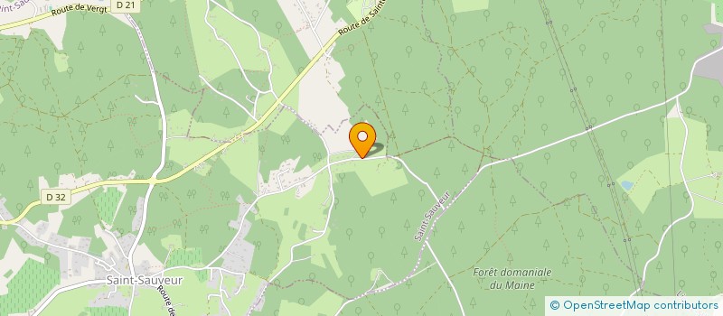 localisation de l'entreprise DTPM  SAINT-SAUVEUR