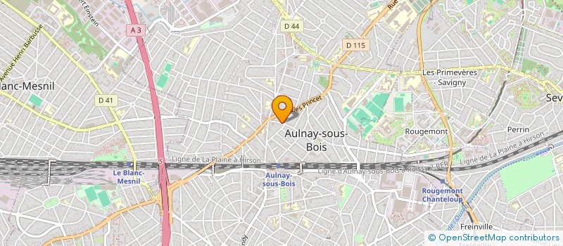 localisation de l'entreprise DTR à AULNAY-SOUS-BOIS