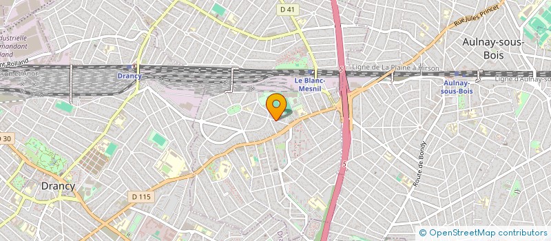 localisation de l'entreprise DTR 81 à LE BLANC-MESNIL
