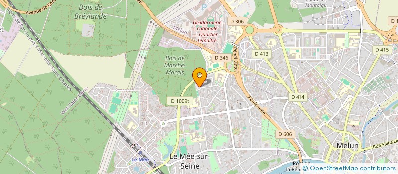 localisation de l'entreprise DTR  LE MEE-SUR-SEINE