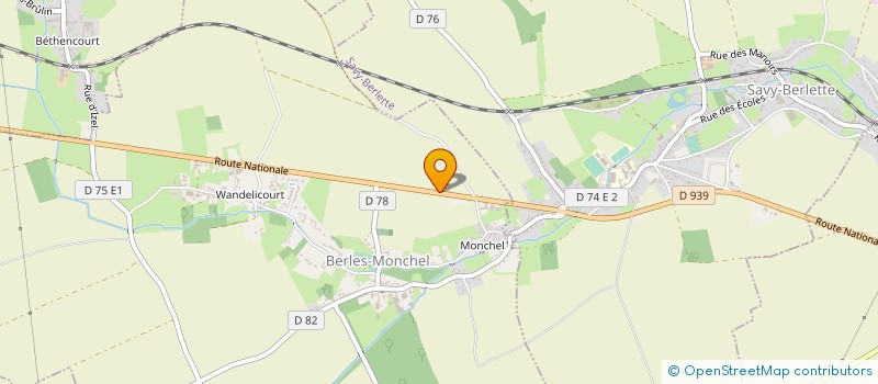 localisation de l'entreprise DTRC CABLAGE à AUBIGNY-EN-ARTOIS