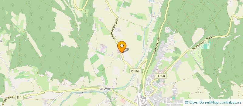 localisation de l'entreprise DTRENOV13  SAULT