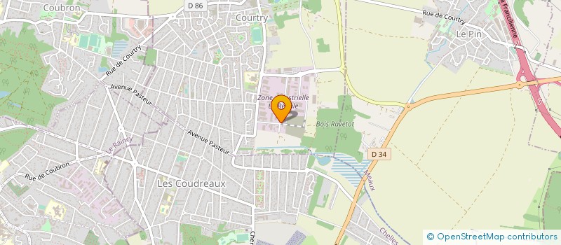 localisation de l'entreprise DTRL à COURTRY