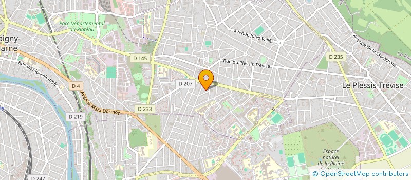 localisation de l'entreprise DTRM à CHAMPIGNY-SUR-MARNE