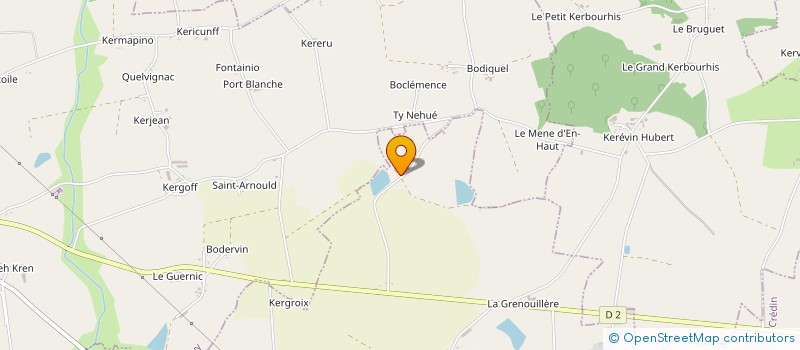 localisation de l'entreprise DTS CONCEPT  KERFOURN