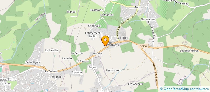 localisation de l'entreprise DTS-IMMO  SALLEBUF