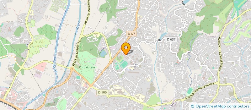 localisation de l'entreprise DTS PACA à FREJUS