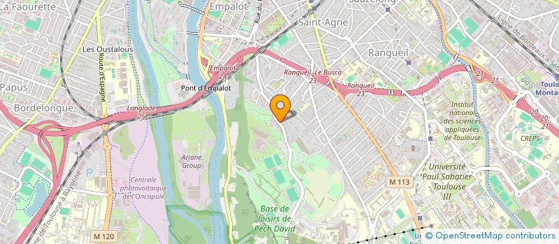 localisation de l'entreprise DTS PATRIMOINE à TOULOUSE