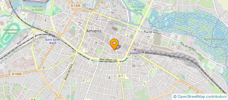 localisation de l'entreprise DTS SARL à AMIENS