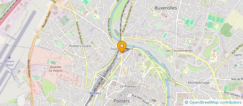 localisation de l'entreprise DTSI à POITIERS