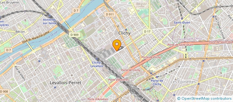 localisation de l'entreprise DTU à CLICHY