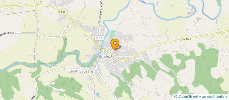 localisation de l'entreprise DTU DIFFUSION  GRAULHET