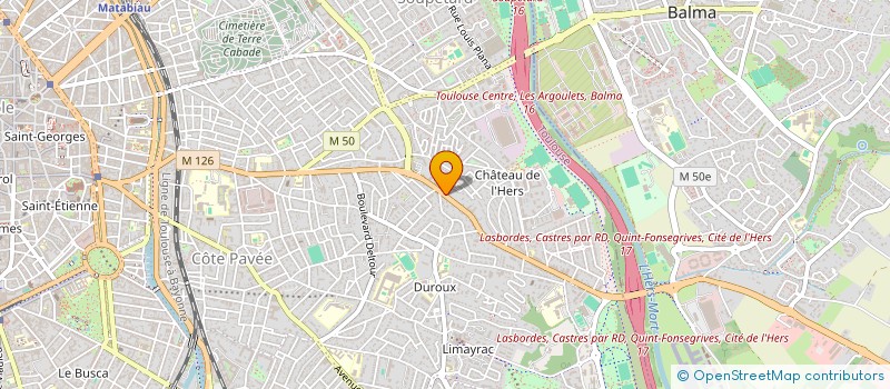 localisation de l'entreprise DTZ INVESTISSEMENT à TOULOUSE