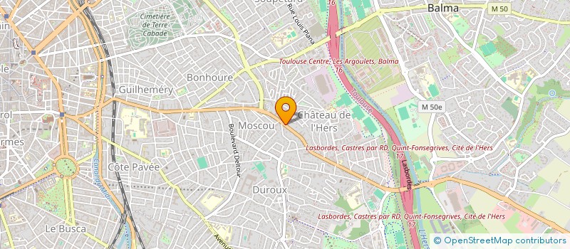 localisation de l'entreprise DTZ PATRIMOINE à TOULOUSE