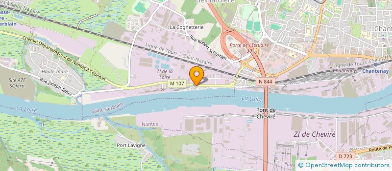 localisation de l'entreprise DU 1 ET 2 PLACE WASHINGTON à SAINT-HERBLAIN
