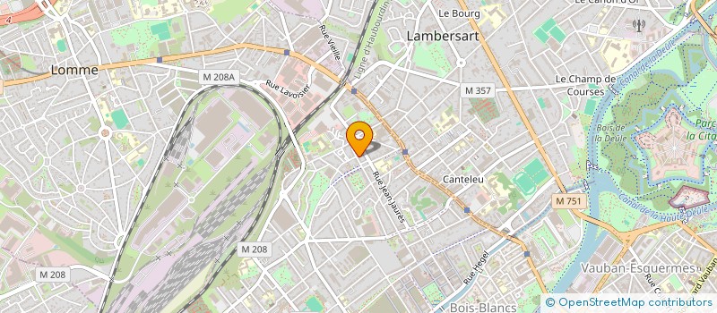 localisation de l'entreprise DU 118 RUE ESQUERMOISE à LILLE