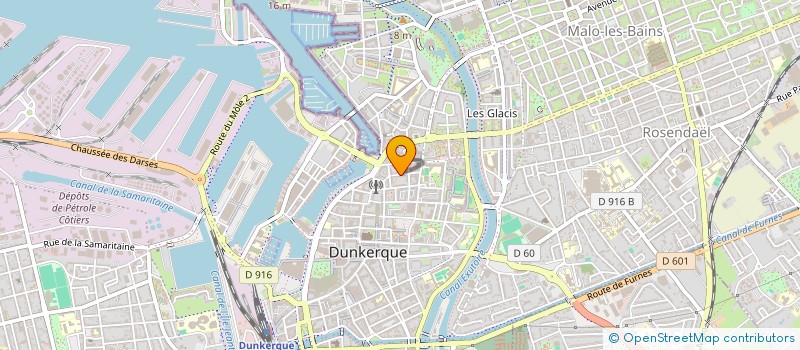 localisation de l'entreprise DU 12 RUE SAINT JEAN à DUNKERQUE