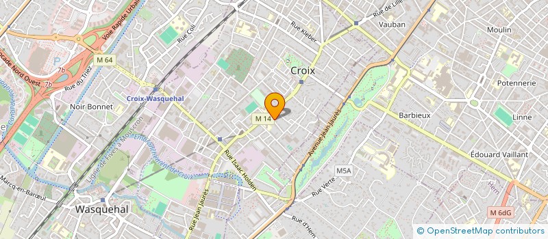 localisation de l'entreprise DU 159 à CROIX