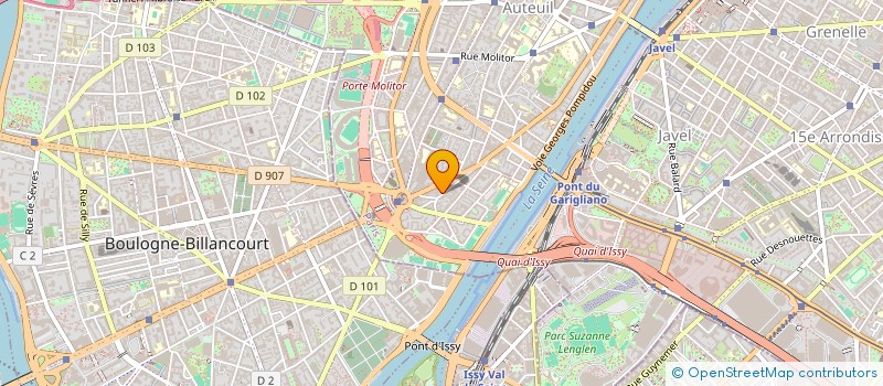 localisation de l'entreprise DU 18 RUE LE MAROIS  PARIS