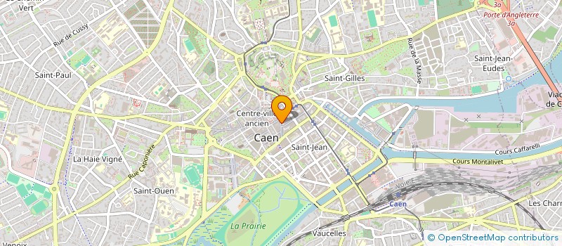 localisation de l'entreprise DU 19 BOULEVARD MARECHAL LECLERC A CAEN  CAEN