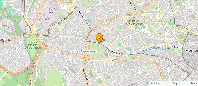 localisation de l'entreprise DU 2 JUILLET à MONTPELLIER