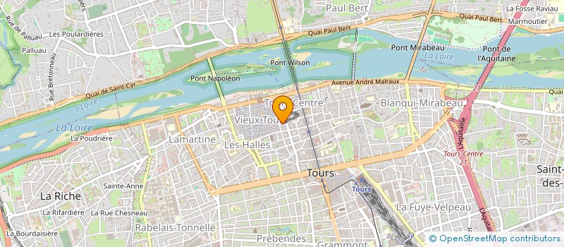localisation de l'entreprise DU 20 FERDINAND  TOURS
