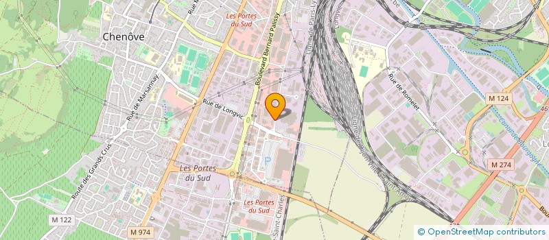 localisation de l'entreprise DU 21 DB à CHENOVE