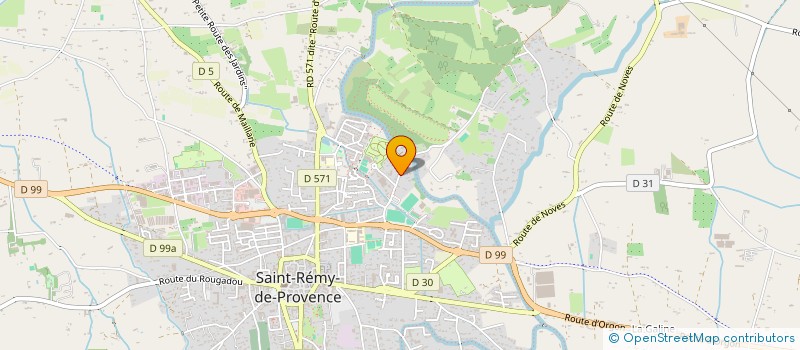 localisation de l'entreprise DU 24 BIJOUTIERS  SAINT-REMY-DE-PROVENCE