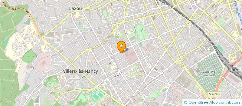 localisation de l'entreprise DU 31 DECEMBRE  NANCY