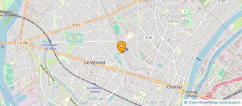 localisation de l'entreprise DU 31 RUE DE LA REPUBLIQUE  LE VESINET