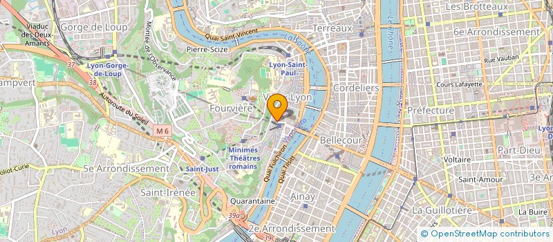 localisation de l'entreprise DU 34 RUE TRAMASSAC  LYON