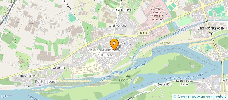 localisation de l'entreprise DU 4  SAINTE-GEMMES-SUR-LOIRE