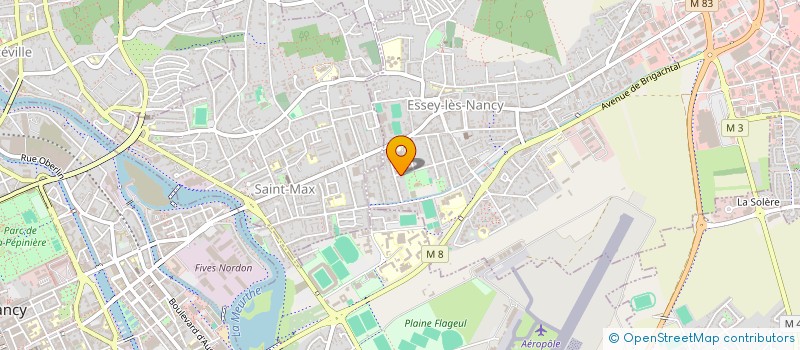 localisation de l'entreprise DU 4 RUE PARMENTIER  ESSEY-LES-NANCY